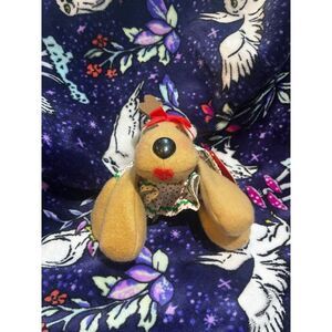 Rodney and friends, Rhonda deer stuffed animal, Hallmark, vintage1984